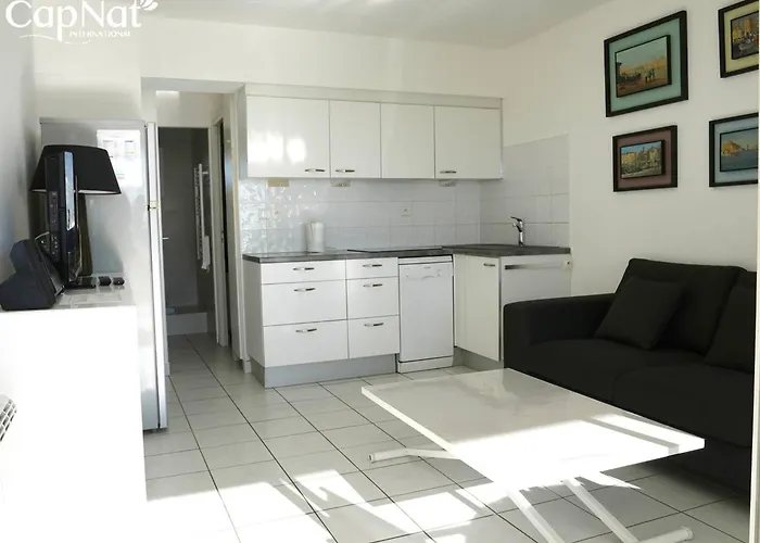 公寓 2 Pieces Climatise Avec Parking Et Terrasse Au Cap D'agde - Fr-1-867-4 阿格德